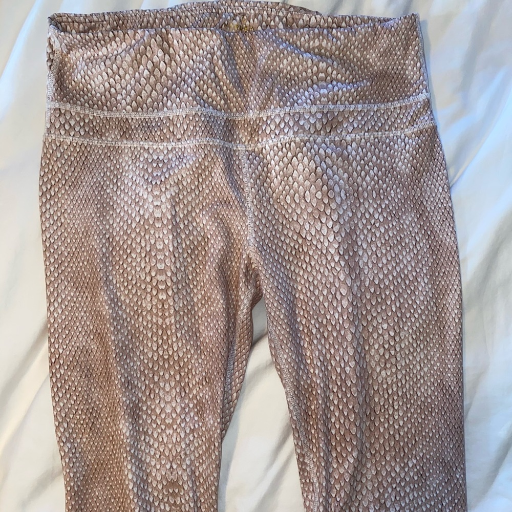 Varley Snakeskin Leggings - M
